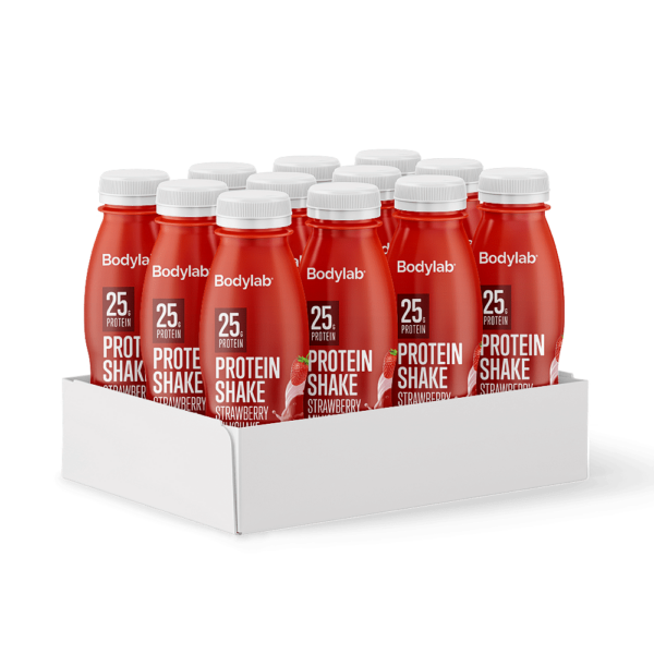 Protein Shake (12 x 330 ml) - Strawberry Milkshake