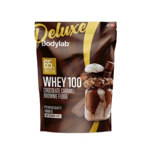 Whey 100 Deluxe (1 kg) - Chocolate Caramel Brownie Fudge