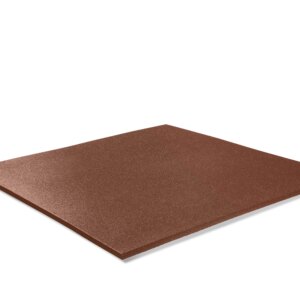 Granuflex Standard Gummiflise 1000 x 1000 x 20 mm Red - Granuflex