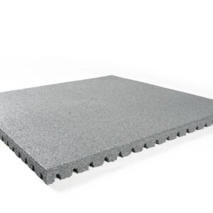 Granuflex Crossfit Gummiflise 1000 x 1000 x 43 mm Grey - Granuflex