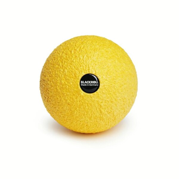 Blackroll Mini Massagebold Gul - Diameter: 8 cm, 22 g - Blackroll
