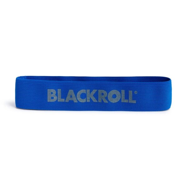 Blackroll Loop Band Træningselastik - Hård modstand (L: 30 cm). God til mobilitetstræning, opvarmning og funtionel træning - Blackroll