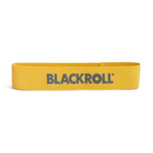 Blackroll Loop Band Træningselastik - Ekstra let modstand (L: 30 cm). God til mobilitetstræning, opvarmning og funtionel træning - Blackroll