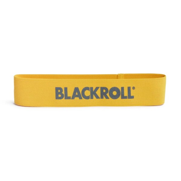 Blackroll Loop Band Træningselastik - Ekstra let modstand (L: 30 cm). God til mobilitetstræning, opvarmning og funtionel træning - Blackroll