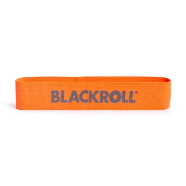 Blackroll Loop Band Træningselastik - Let modstand (L: 30 cm). God til mobilitetstræning, opvarmning og funtionel træning - Blackroll