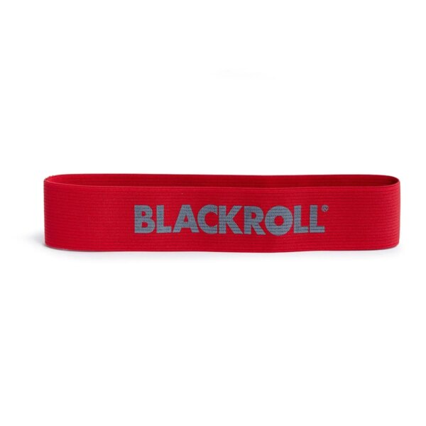 Blackroll Loop Band Træningselastik - Moderat modstand (L: 30 cm). God til mobilitetstræning, opvarmning og funtionel træning - Blackroll