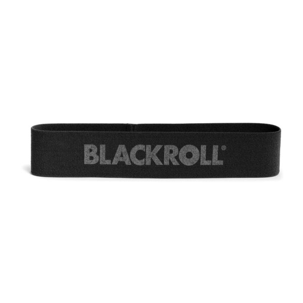 Blackroll Loop Band Træningselastik - Ekstra hård modstand (L: 30 cm). God til mobilitetstræning, opvarmning og funtionel træning - Blackroll