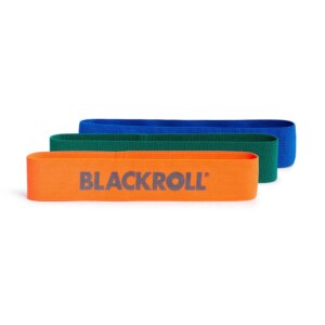 Blackroll Loop Band Træningselastik Sæt (3 Stk) - 30 cm - Blackroll