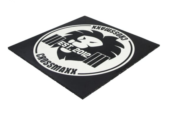 Crossmaxx Premium Gummiflise Med Logo 100 x 100 x 2 cm - Crossmaxx