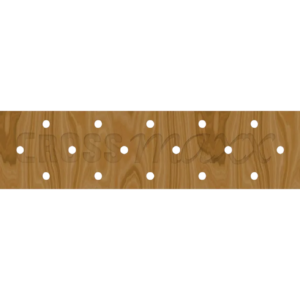 Crossmaxx XL Peg board F/Rig 180 cm - Crossmaxx