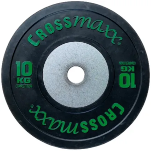 Crossmaxx Competition Bumper Plate 10 kg Black - Crossmaxx