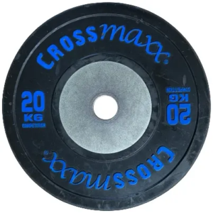Crossmaxx Competition Bumper Plate 20 kg Black - Crossmaxx