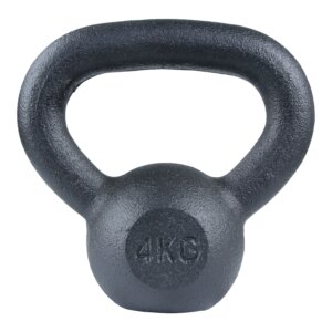 Lifemaxx Støbejern Kettlebell 4 kg - Lifemaxx