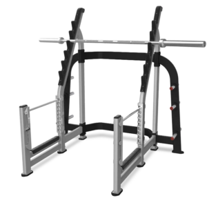 Nautilus Inspiration Olympisk Squat Rack Sølv - Nautilus
