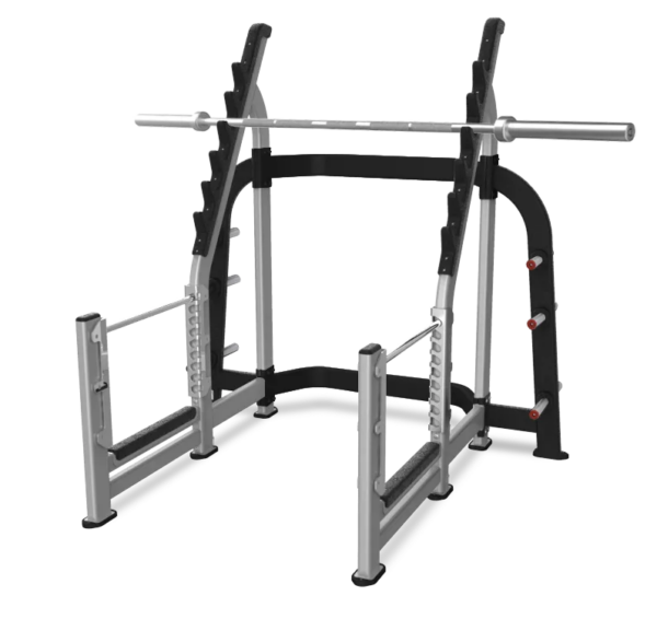 Nautilus Inspiration Olympisk Squat Rack Sølv - Nautilus