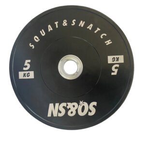 SQ&SN Competition Bumper Plate 5 kg Black - SQ&SN