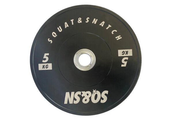 SQ&SN Competition Bumper Plate 5 kg Black - SQ&SN