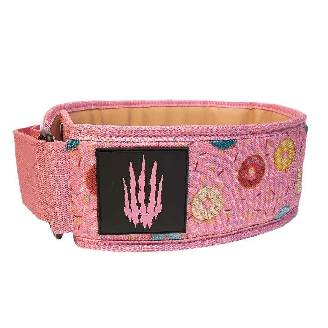 Bear KompleX Apex Premium Vægtløftningsbælte Pink str. L - Bear KompleX