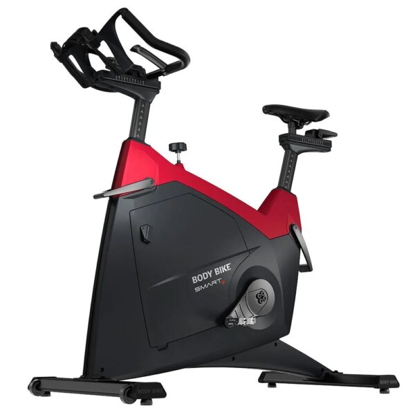 Body Bike Smart+ i rød - motionscykel i høj kvalitet. Spinningcykel til både professionel og hjemme brug - Body Bike