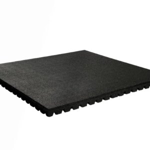 Granuflex Crossfit Gummiflise 1000 x 1000 x 43 mm Black - Granuflex