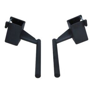 Crossmaxx Dip Station (Sort) - LMX1052. Til montering på LMX1053 Power Rack og LMX1054 Half Rack - Crossmaxx