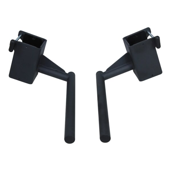 Crossmaxx Dip Station (Sort) - LMX1052. Til montering på LMX1053 Power Rack og LMX1054 Half Rack - Crossmaxx