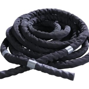 Crossmaxx Battle Rope Med Overtræk 3,7 cm - Crossmaxx
