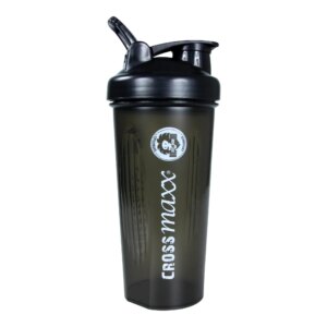 Crossmaxx Shaker Bottle. Fås i grøn og sort. Smart anti-klump funktion. Det perfekte tilbehør. Robuste og holdbare materialer. - Crossmaxx