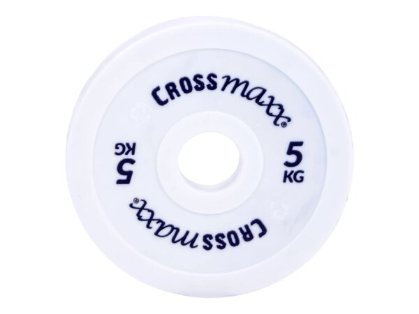 Crossmaxx ELITE Fractional Vægtskive 5 kg White - Crossmaxx