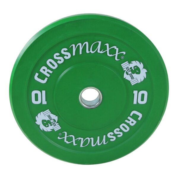 Crossmaxx Bumper Plate 10 kg Grøn - Crossmaxx
