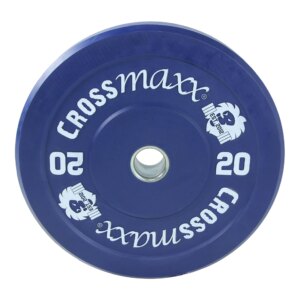 Crossmaxx Bumper Plate 20 kg Blå - Crossmaxx