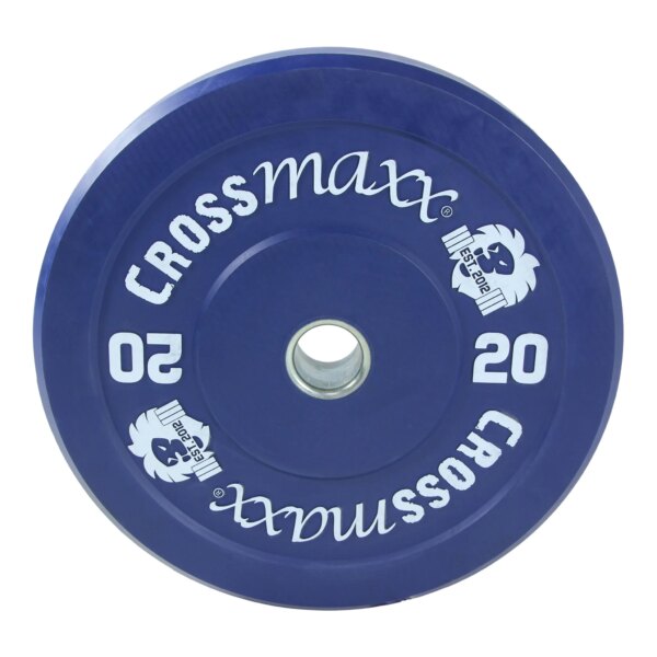 Crossmaxx Bumper Plate 20 kg Blå - Crossmaxx