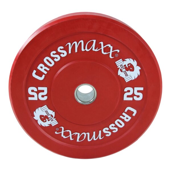 Crossmaxx Bumper Plate 25 kg Rød - Crossmaxx