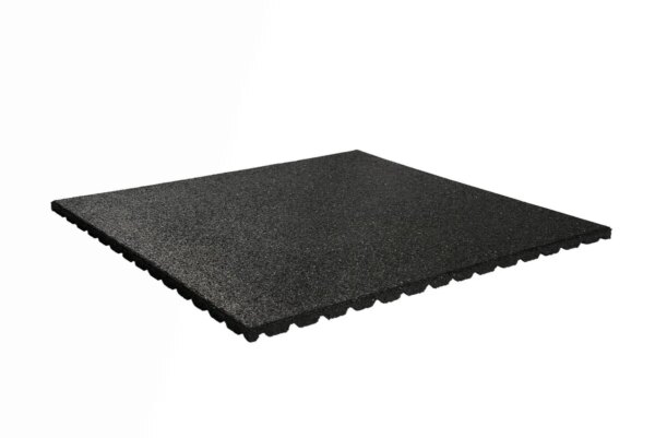 Granuflex Outdoor Standard Gummiflise 1000 x 1000 x 30 mm Black - Granuflex