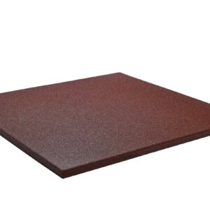 Granuflex Weight Lift Gummiflise 1000 x 1000 x 30 mm Red - Granuflex