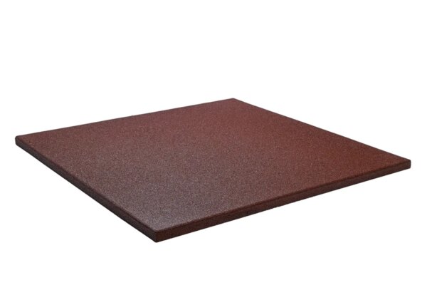 Granuflex Weight Lift Gummiflise 1000 x 1000 x 30 mm Red - Granuflex