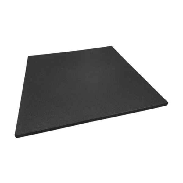Granuflex Premium Gummiflise 1000 x 1000 x 30 mm Black - Granuflex