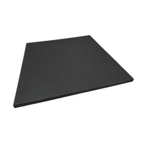 Granuflex Premium Gummiflise 1000 x 1000 x 40 mm Black - Granuflex
