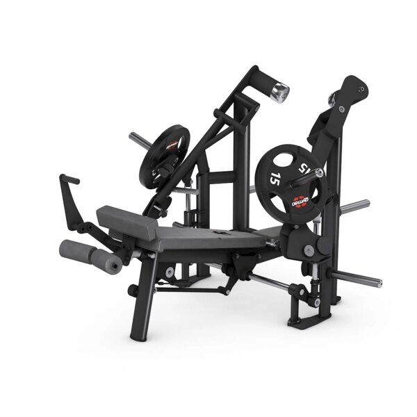 gym80 Pure Kraft Strong Dual Decline Chest Press - gym80
