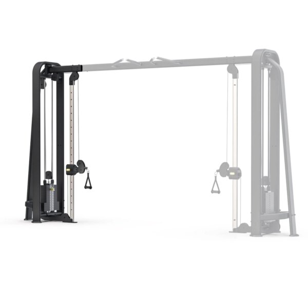 Intenza CMS Adjustable Pulley Station Matblack - Intenza
