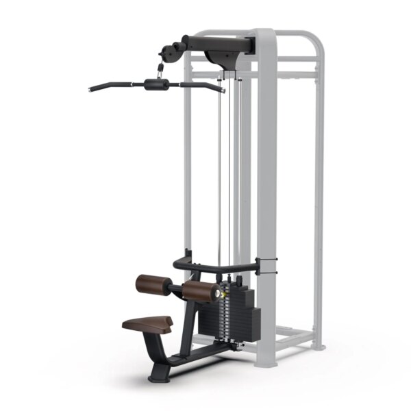 Intenza CMS Lat Pull Down Matblack. - Intenza
