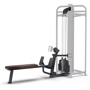 Intenza CMS Seated Row Matblack. - Intenza