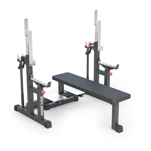 Inter Atletika justerbar bænkpres rack - powerlifting bænk - Inter Atletika