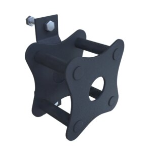 Inter Atletika Battle Rope Holder Matblack - Inter Atletika