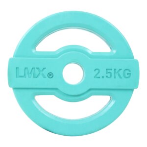 LMX. Studio Bodypump Vægtskive 2,5 kg Blå - LMX.