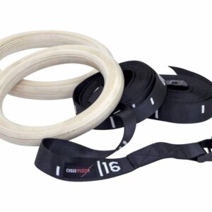 Crossmaxx Gymnastikringe Træ (Sæt) - Crossmaxx