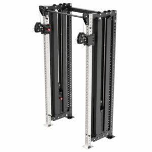 Crossmaxx XL Dual Pulley - Komplet dobbelt kabeltræk med 90 kg vægtstak og 32 positioner i højden - Crossmaxx