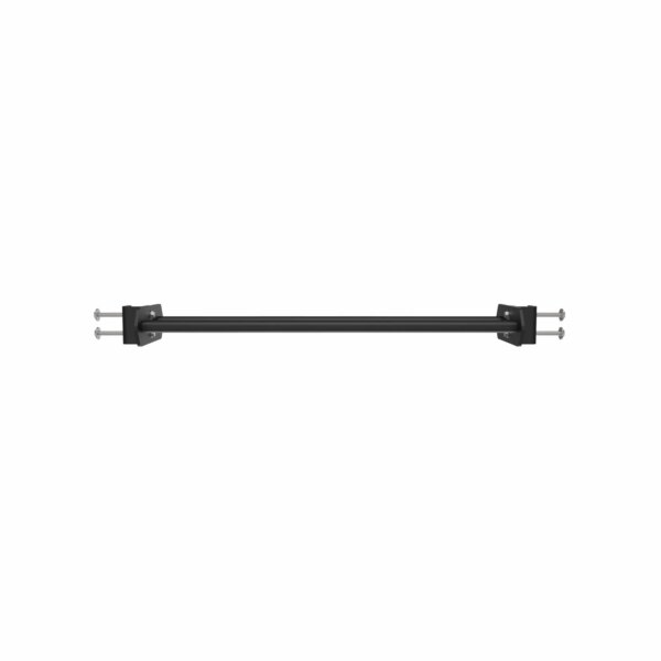Crossmaxx XL Ball Shelf 110 cm. Opbevaringsmulighed for træningsbolde. Stilfuldt element til træningsområde. 3 mm tyk stål. Mat sort. - Crossmaxx