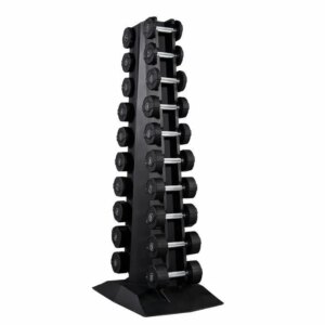 Lifemaxx PU Håndvægtsæt Inkl. Stativ 1-10 kg - Lifemaxx