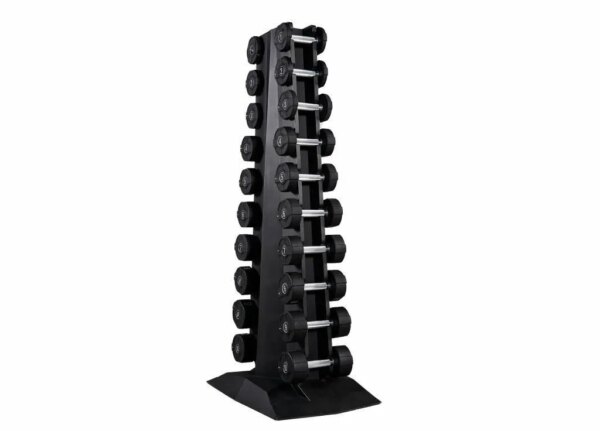 Lifemaxx PU Håndvægtsæt Inkl. Stativ 1-10 kg - Lifemaxx